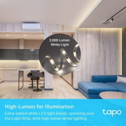 TP-Link - dimmbarer RGBW-LED-Streifen 5 m LED/24W/230V Wi-Fi