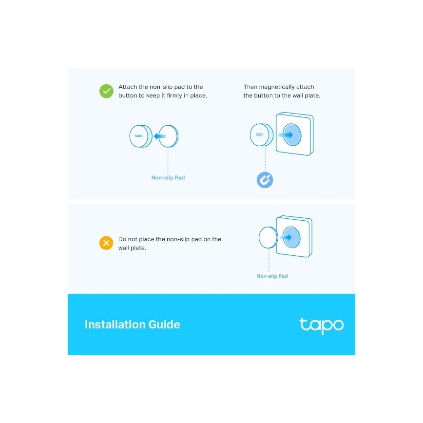 TP-Link - Dimmer touch intelligente 1xCR2032