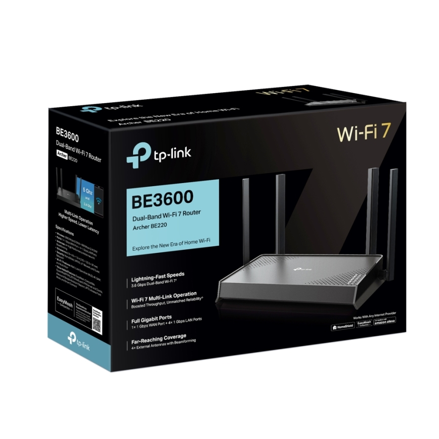 TP-Link - Dualband Wi-Fi 7 Router