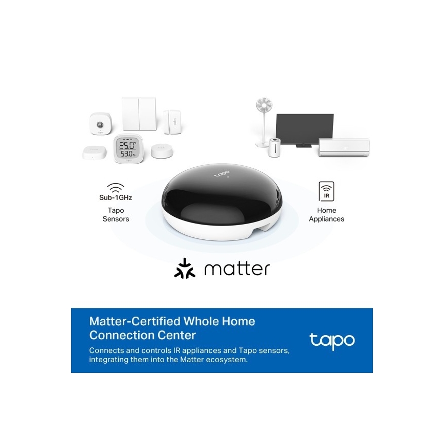 TP-Link - Hub intelligente a infrarossi MATTER Wi-Fi
