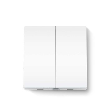 TP-Link - Interrupteur d'éclairage intelligent à deux boutons 2xAAA Wi-Fi