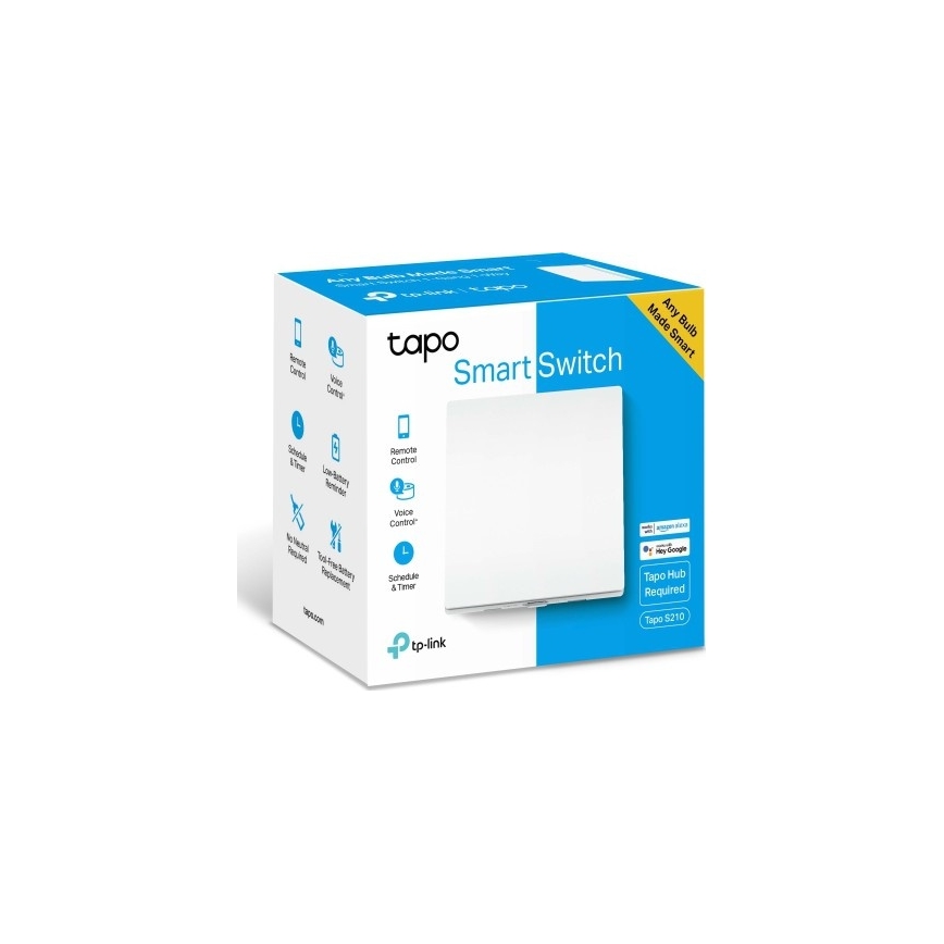 TP-Link - Interruttore intelligente per luci 2xAAA Wi-Fi