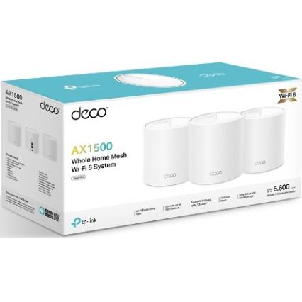 TP-Link - KIT 3x sistema mesh Wi‑Fi 6 per tutta la casa Deco X10