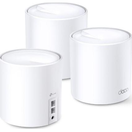 TP-Link - KIT da 3 unità del sistema mesh Wi‑Fi 6 per tutta la casa