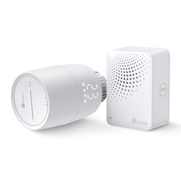 TP-Link - Kit de base de têtes thermostatiques avec écran LCD 2x AA MATTER Tuya