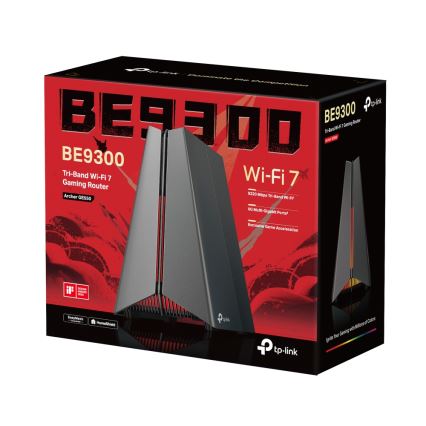 TP-Link - Router da gioco tri-banda Wi-Fi 7 Archer GE550