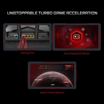 TP-Link - Routeur gaming double bande Wi-Fi 7 Archer GE230