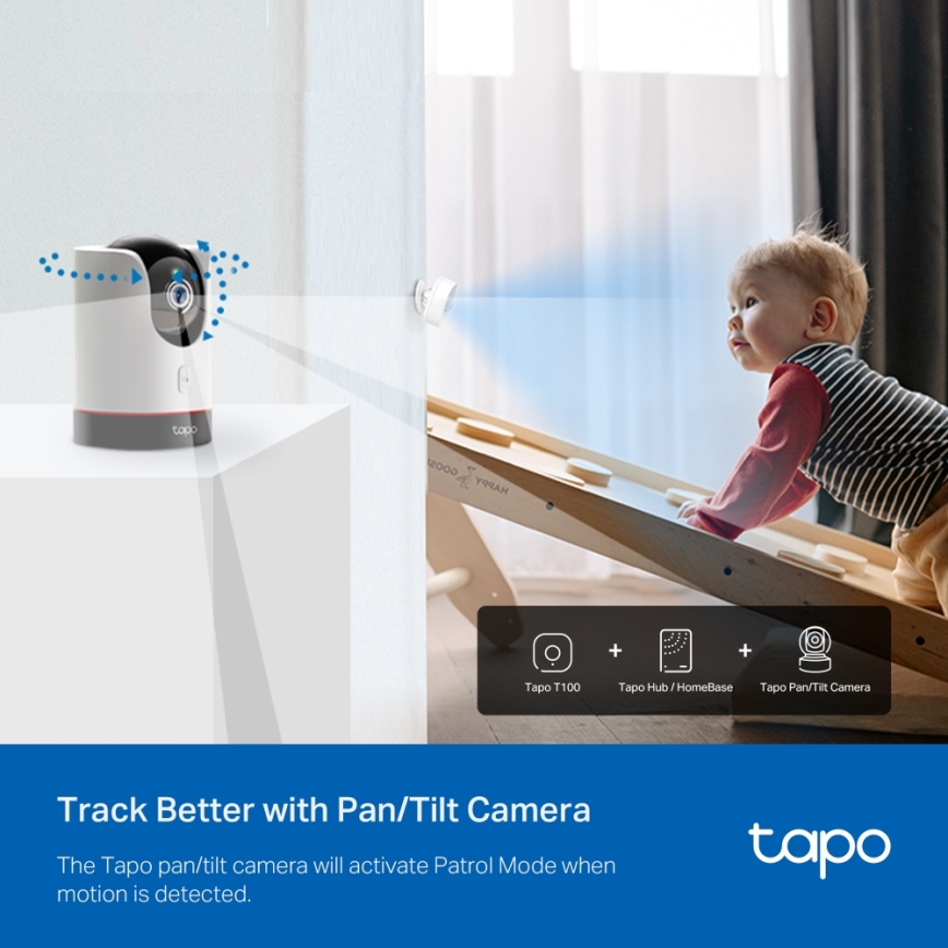 TP-Link - Sensore di movimento intelligente 1xCR2450