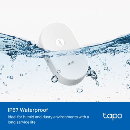 TP-Link - Sensore intelligente di perdite d'acqua, 2x AAA, Wi‑Fi