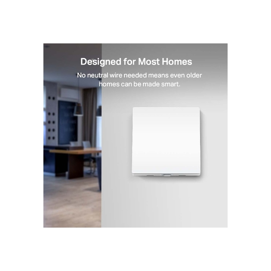 TP-Link - Smart-Lichtschalter 2xAAA Wi-Fi