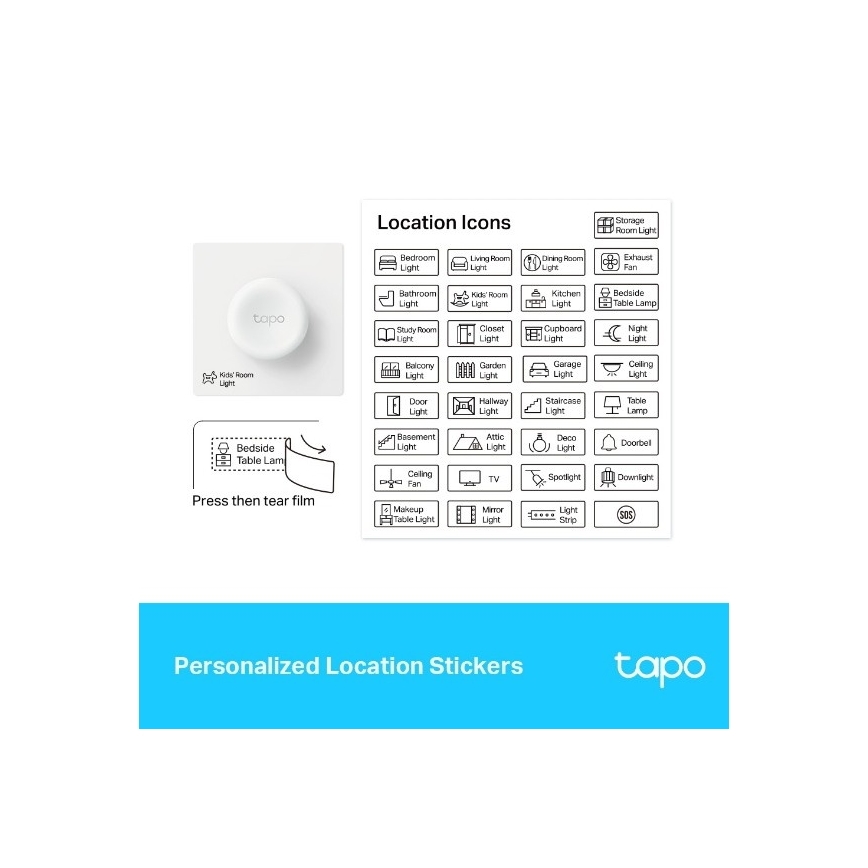 TP-Link - Smarter Touch-Dimmer 1xCR2032 Wi-Fi