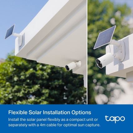TP-Link - Außen-Solarkamera mit Sensor IP65 Wi-Fi