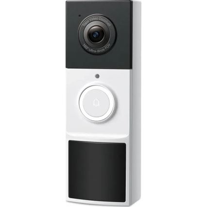 TP-Link - Sonnette vidéo intelligente avec capteur 2K 6400 mAh IP65 Wi-Fi