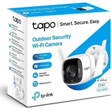 TP-Link - Telecamera esterna intelligente IP66 Wi-Fi Tuya