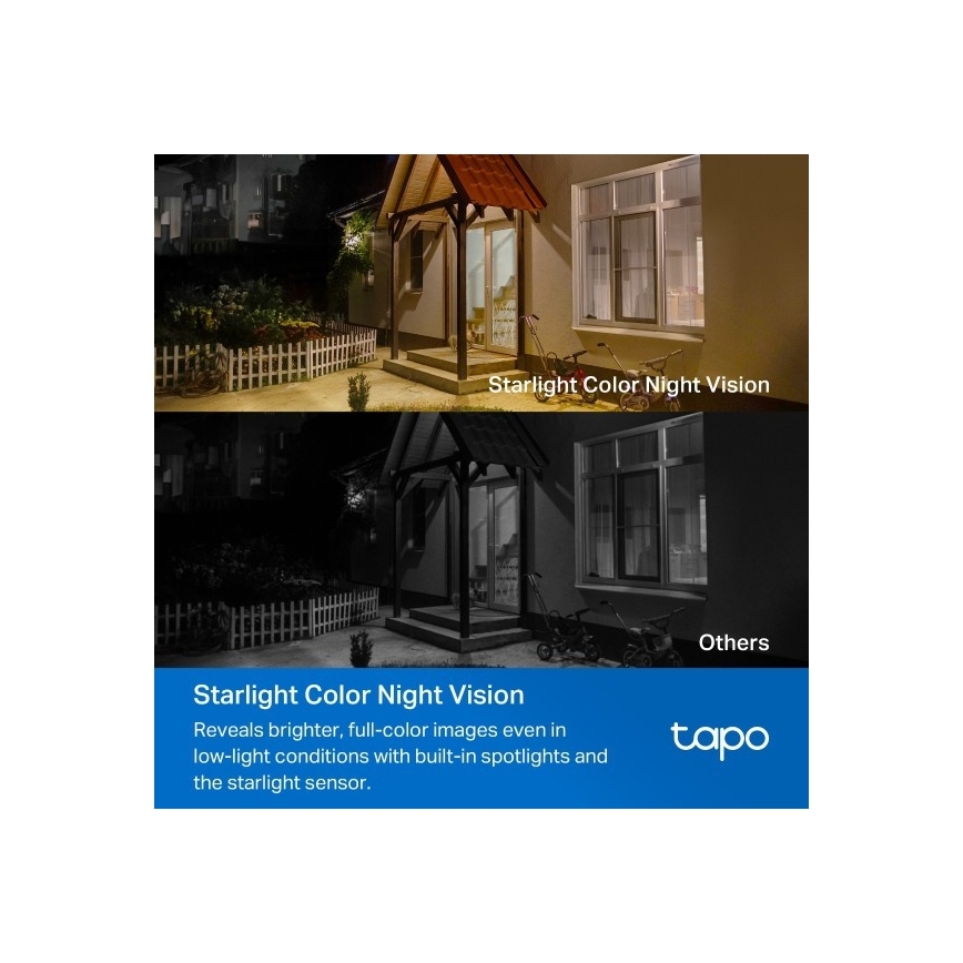 TP-Link - Telecamera solare da esterno IP66 Wi‑Fi
