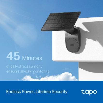 TP-Link - Telecamera solare per esterni con sensore IP65 Wi-Fi