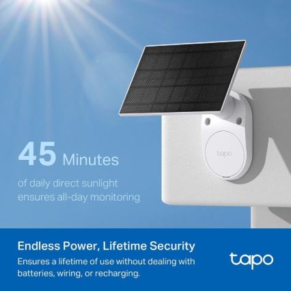 TP-Link - Telecamera solare per esterni IP65 Wi-Fi