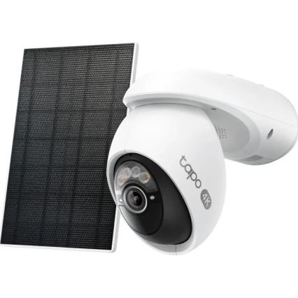TP-Link - Telecamera solare da esterno con sensore, protezione IP65, Wi-Fi