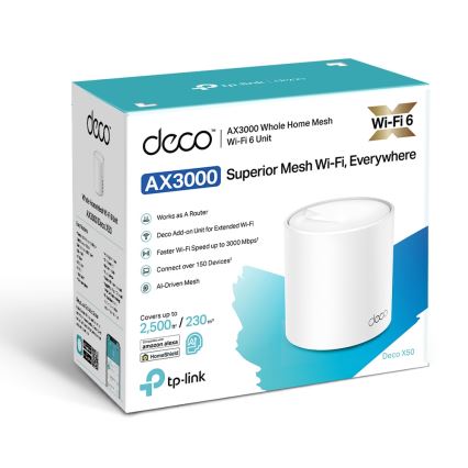 TP-Link - Wi-Fi 6 Mesh-System für das gesamte Zuhause