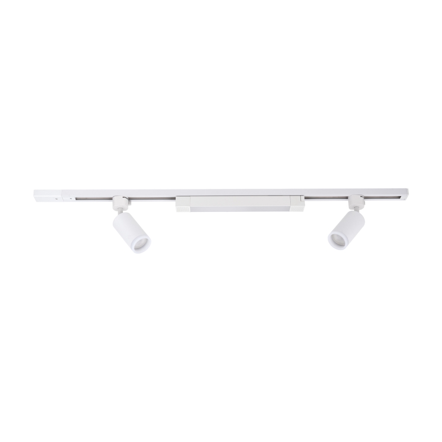 TRACER Sistema di binari Faretto LED 2xGU10/10W/230V + LED/20W 1 m Bianco