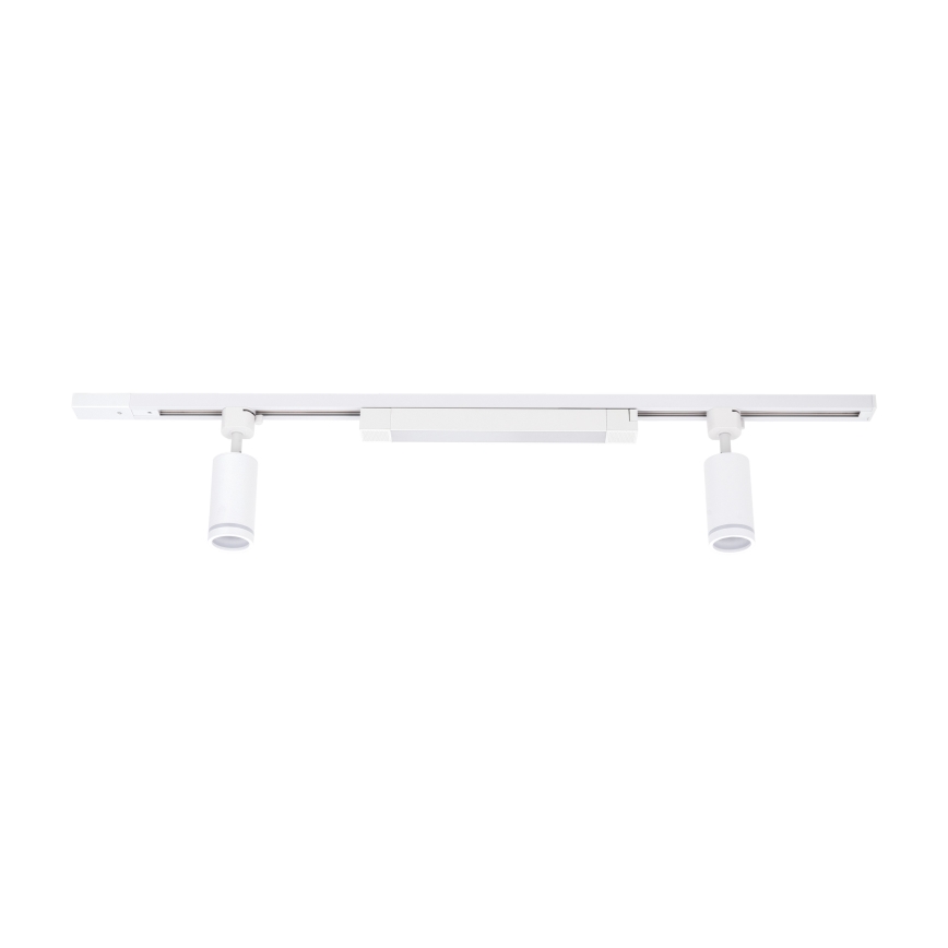 TRACER Sistema di binari Faretto LED 2xGU10/10W/230V + LED/20W 1 m Bianco