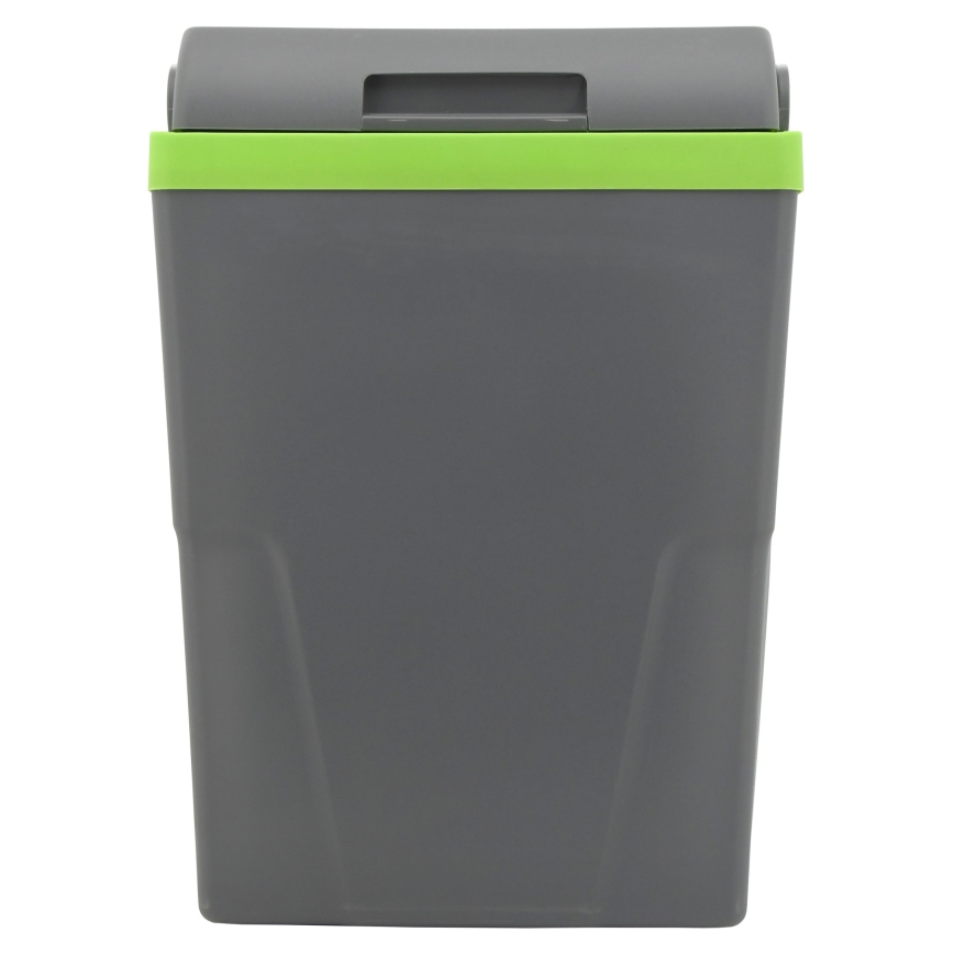 Tragbare Autokühlbox 22 l 55W/12V/230V grau/grün