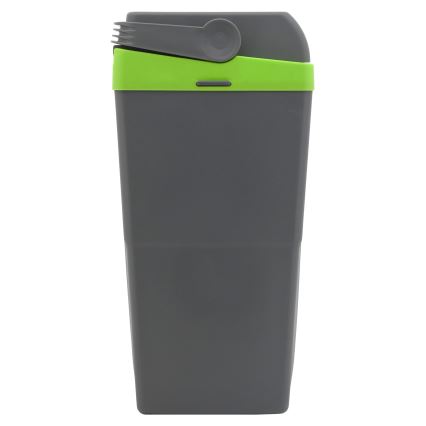 Tragbare Autokühlbox 22 l 55W/12V/230V grau/grün