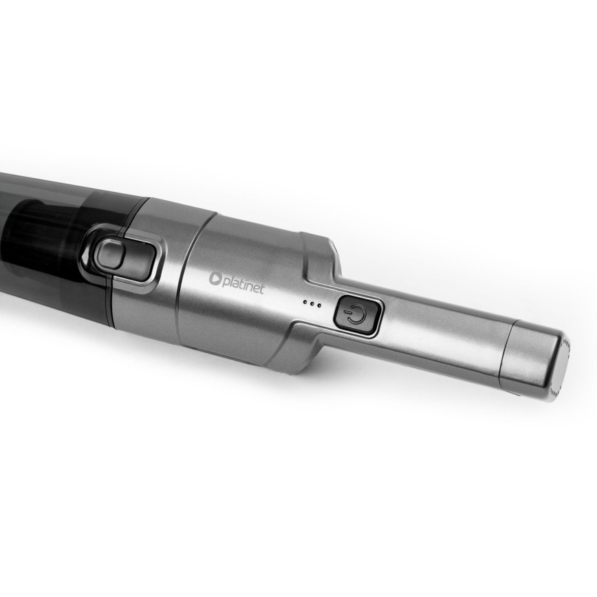 Tragbarer, aufladbarer Auto-Staubsauger 75W/2800 mAh schwarz