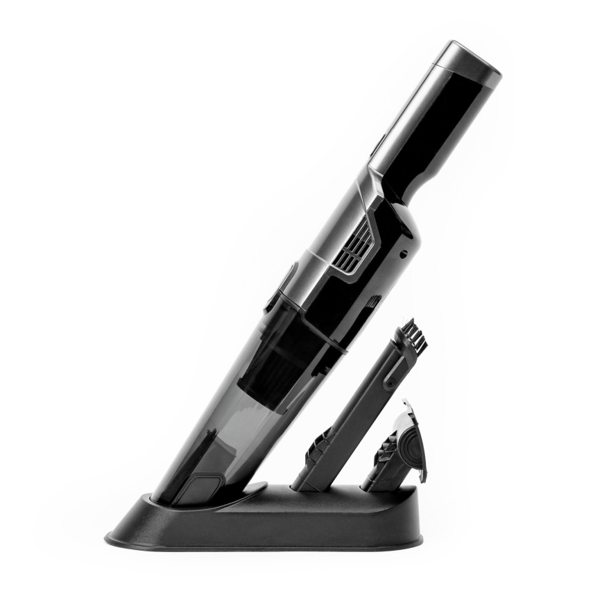 Tragbarer, aufladbarer Auto-Staubsauger 75W/2800 mAh schwarz