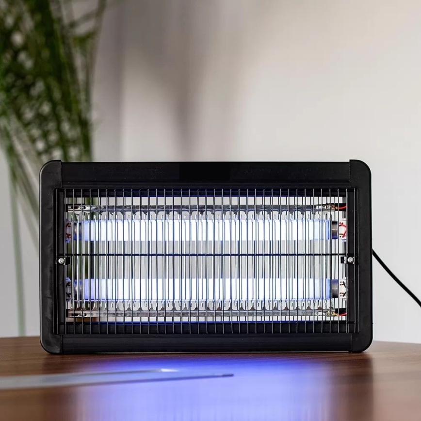 Trappola elettrica per insetti 2x10W/230V 100 m²