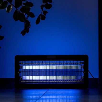 Trappola elettrica per insetti 2x15W/230V 120 m²