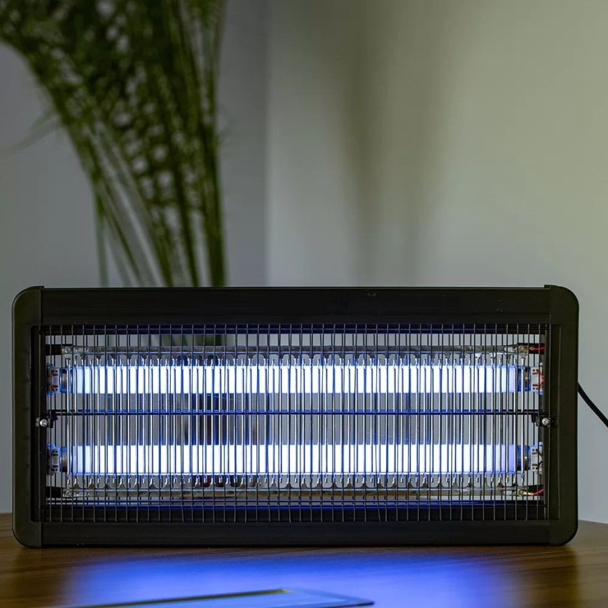 Trappola elettrica per insetti 2x15W/230V 120 m²