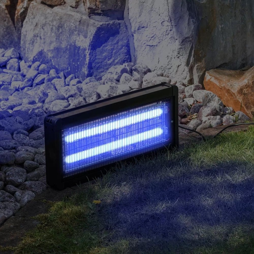 Trappola elettrica per insetti 2x15W/230V 120 m²