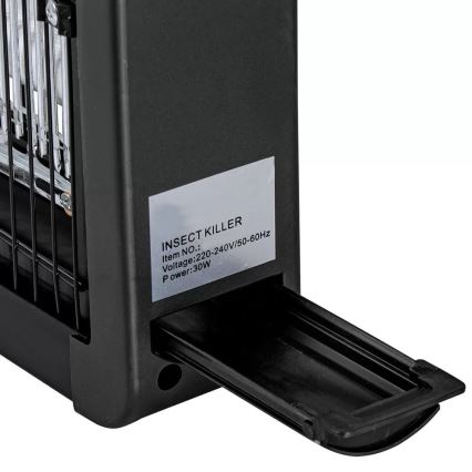 Trappola elettrica per insetti 2x15W/230V 120 m²