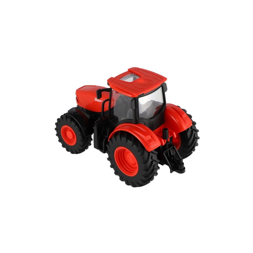 Trattore Zetor con cassone, batterie 2x AA e telecomando