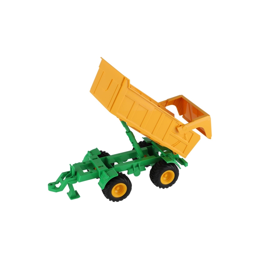 Trattore Zetor con cassone, batterie 2x AA e telecomando