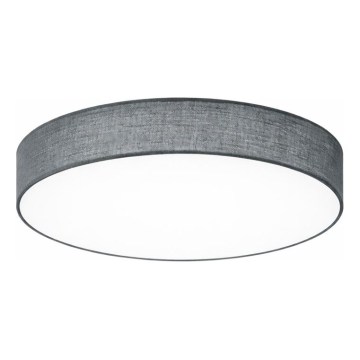 Trio - dimmbare LED-Deckenleuchte LUGANO LED/22W/230V 3000K Ø 40 cm grau