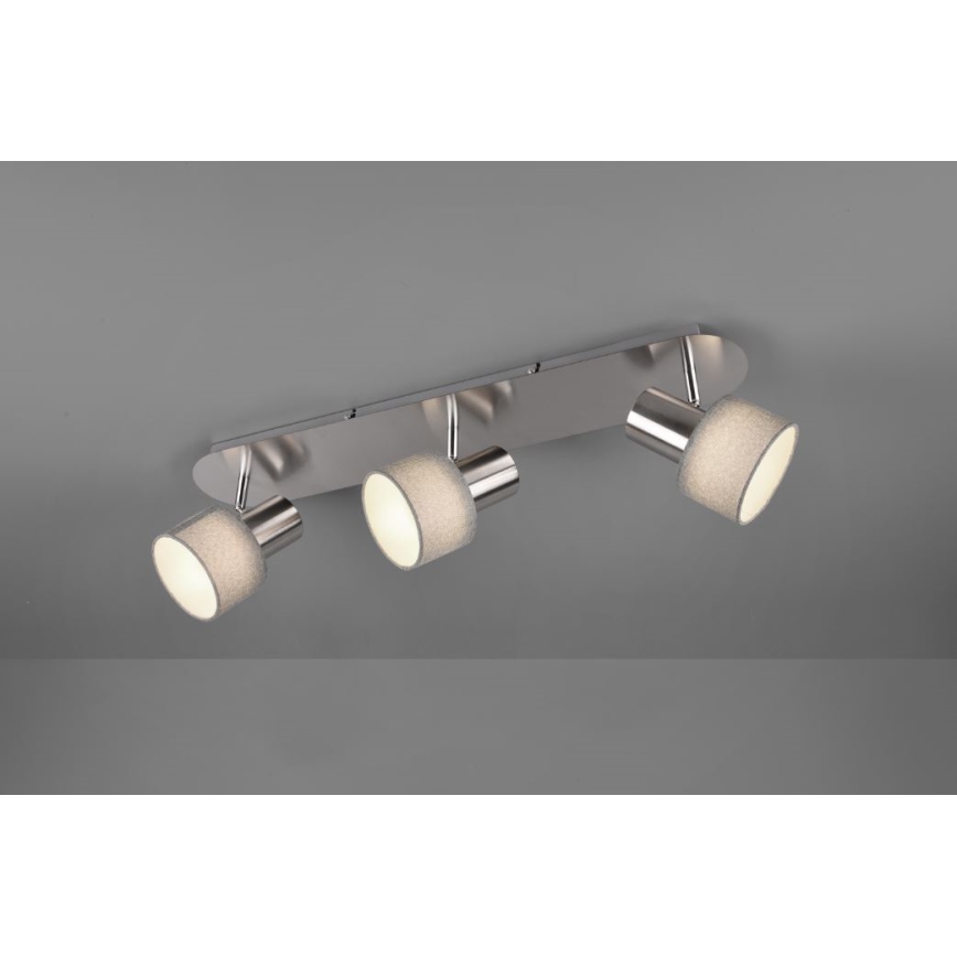 Trio - Faretto WAILER 3xGU10/5W/230V cromo opaco
