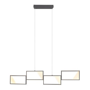 Trio - Lampadario LED Dimmerabile su corda CAFU 4xLED/7W/230V