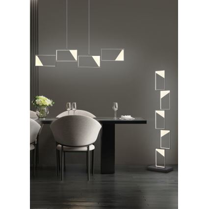 Trio - Lampadario LED Dimmerabile su corda CAFU 4xLED/7W/230V
