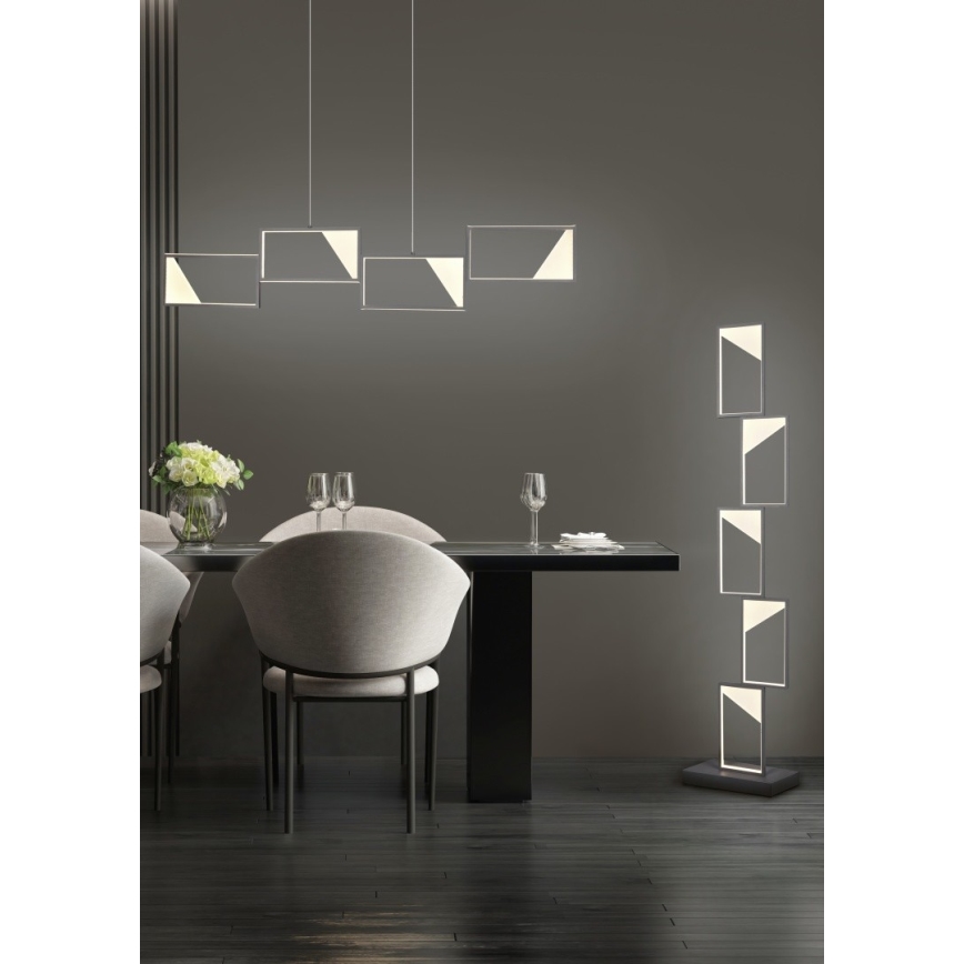 Trio - Lampadario LED Dimmerabile su corda CAFU 4xLED/7W/230V