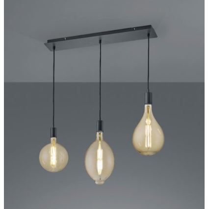 Trio - Lampadario LED Dimmerabile su corda GINSTER 3xE27/8W/230V