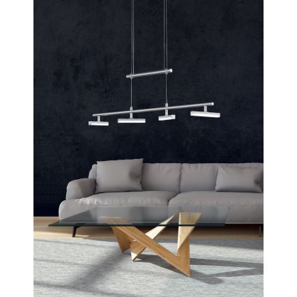 Trio - Lampadario LED su filo dimmerabile OPIUM 4xLED/4W/230V
