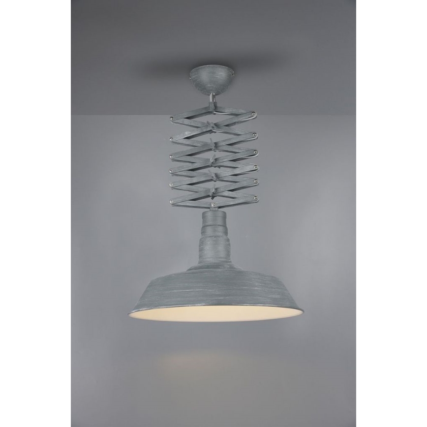 Trio - Lampadario regolabile DETROIT 1xE27/42W/230V