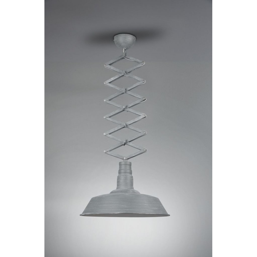 Trio - Lampadario regolabile DETROIT 1xE27/42W/230V