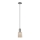 Trio - Lampadario su corda WAILER 1xGU10/5W/230V grigio