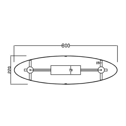 Trio -  Lampadario su filo DUNCAN 4xE14/40W/230V