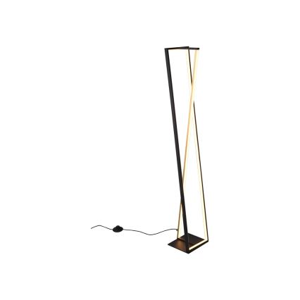 Trio - dimmbare LED-Stehleuchte EDGE LED/26W/230V 2300/3000/4000K schwarz/gold
