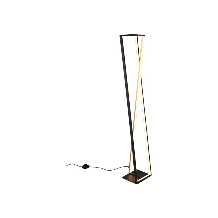 Trio - dimmbare LED-Stehleuchte EDGE LED/26W/230V 2300/3000/4000K schwarz/gold