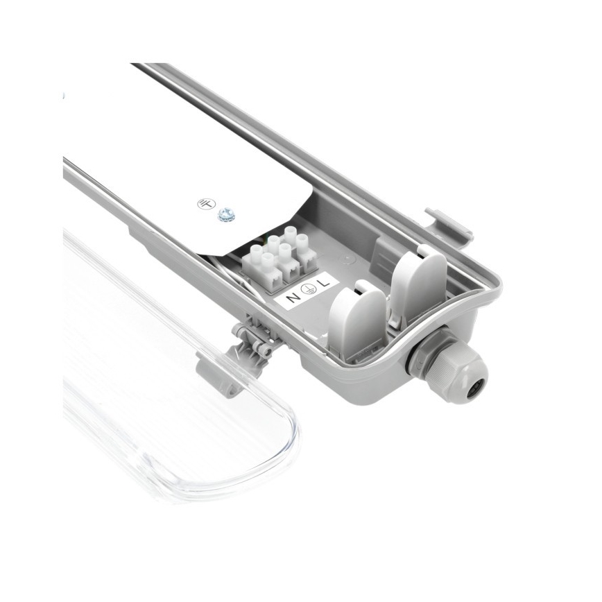 Tube fluorescent industriel HERMIC T8 2xG13/18W/230V IP65